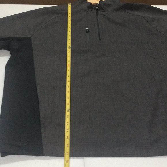 EUC ARNOLD PALMER XL Gray/Black Pullover Jacket - Picture 9 of 16